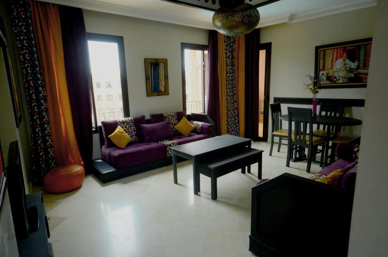 Appart Vue Piscine Et Montagne Marrakech Appartement Marrakesh Buitenkant foto
