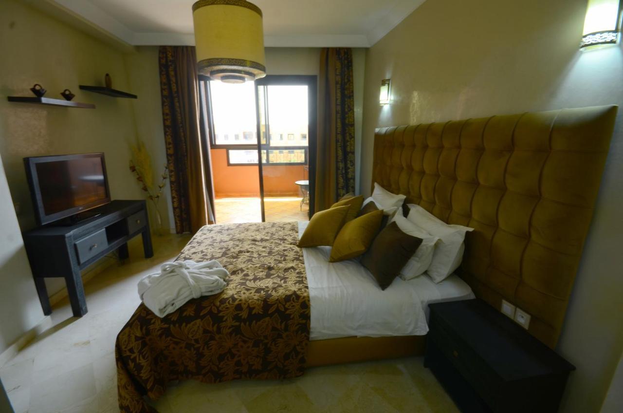 Appart Vue Piscine Et Montagne Marrakech Appartement Marrakesh Buitenkant foto