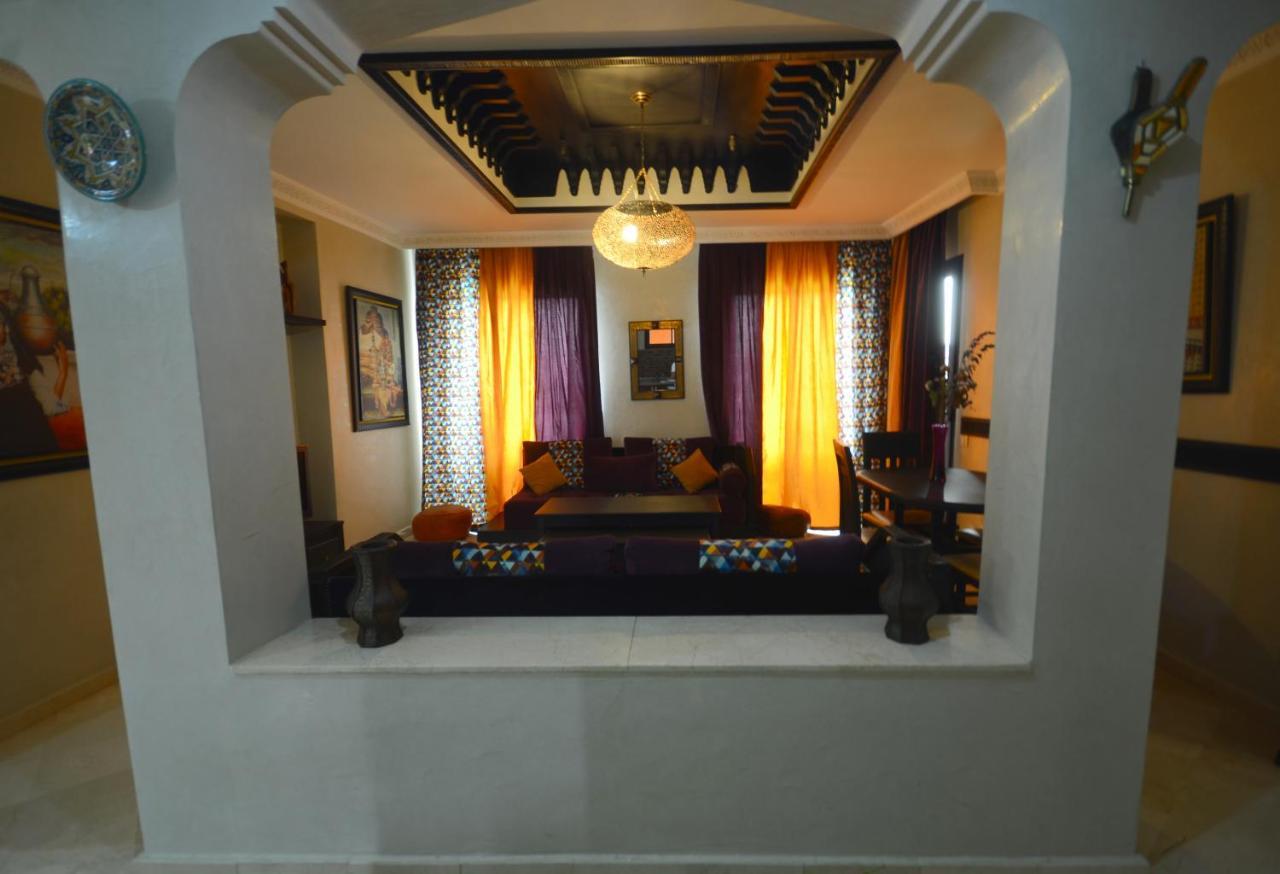 Appart Vue Piscine Et Montagne Marrakech Appartement Marrakesh Buitenkant foto